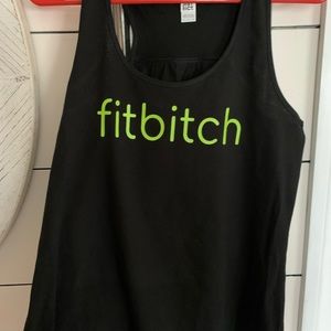 FitBitch tank top   Available in sizes S-2x